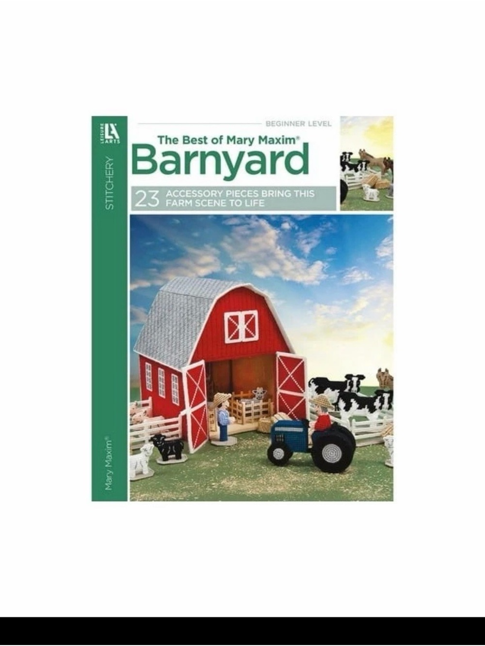 The Best of Mary Maxim Barnyard Playset - Red Barn